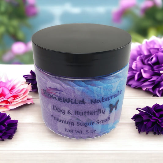 Dog & Butterfly Luxury Foaming Sugar Scrub