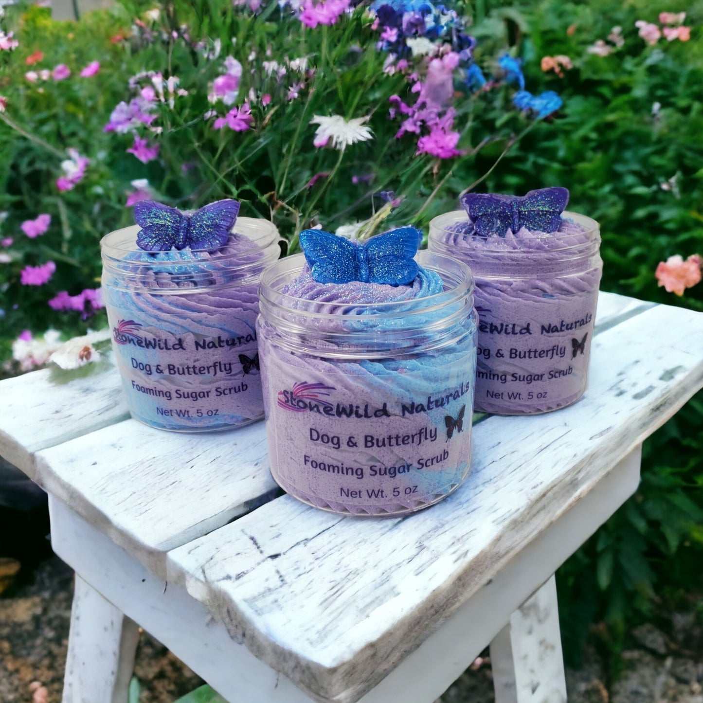 Dog & Butterfly Luxury Foaming Sugar Scrub