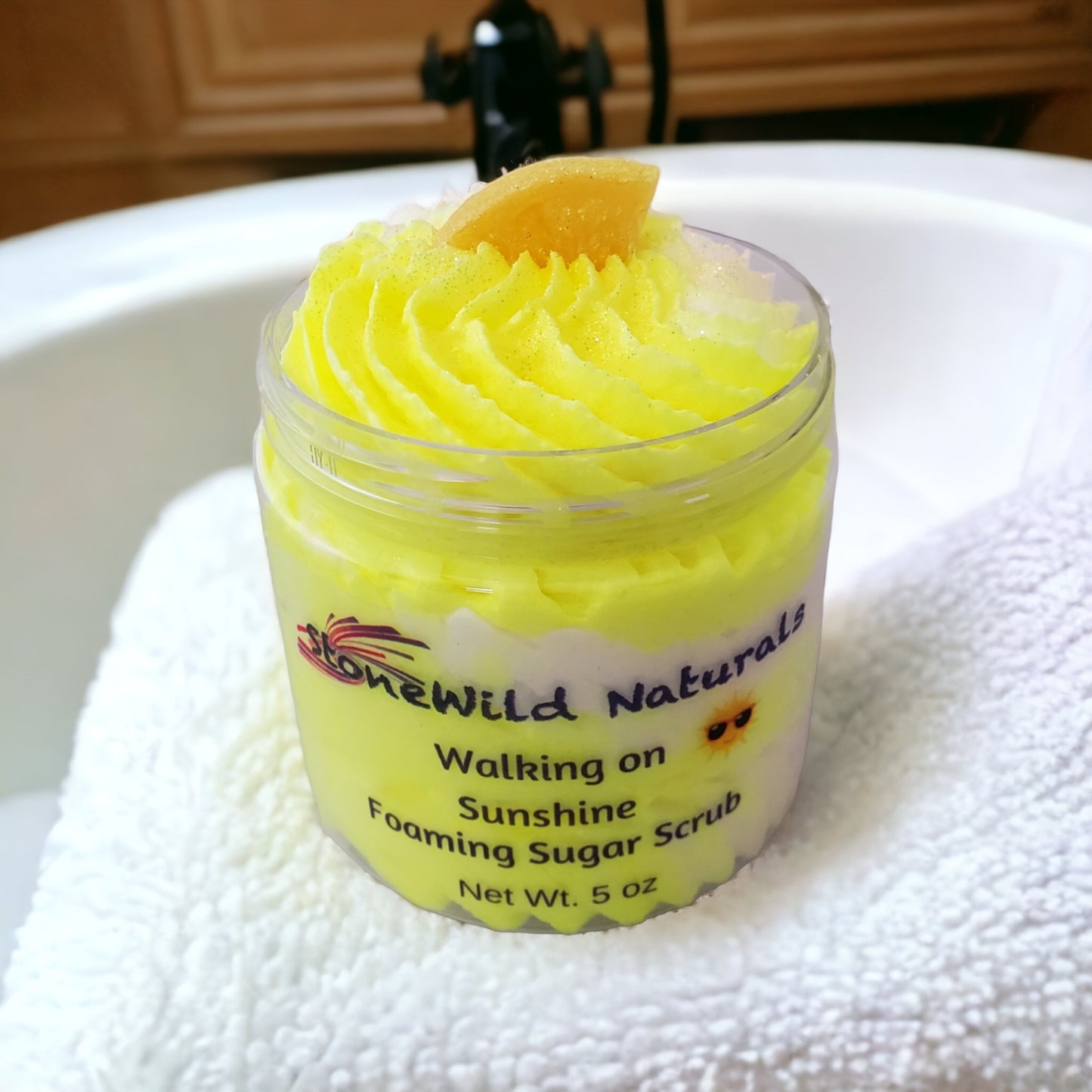 Walking on Sunshine Luxury Foaming Sugar Scrub