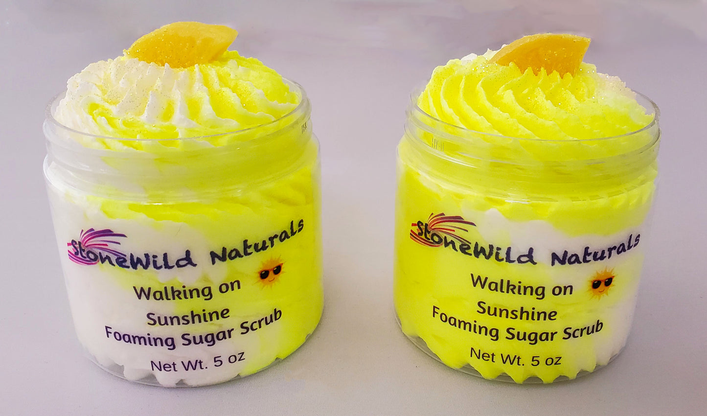 Walking on Sunshine Luxury Foaming Sugar Scrub