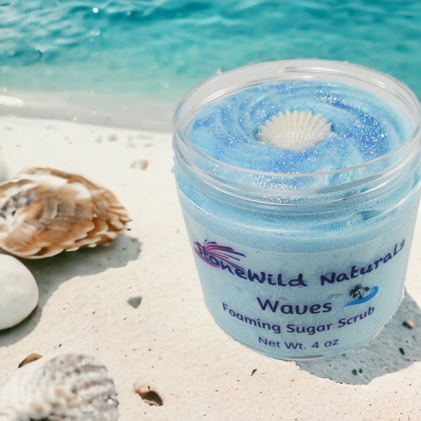 Waves | Luxury Foaming Sugar Scrub