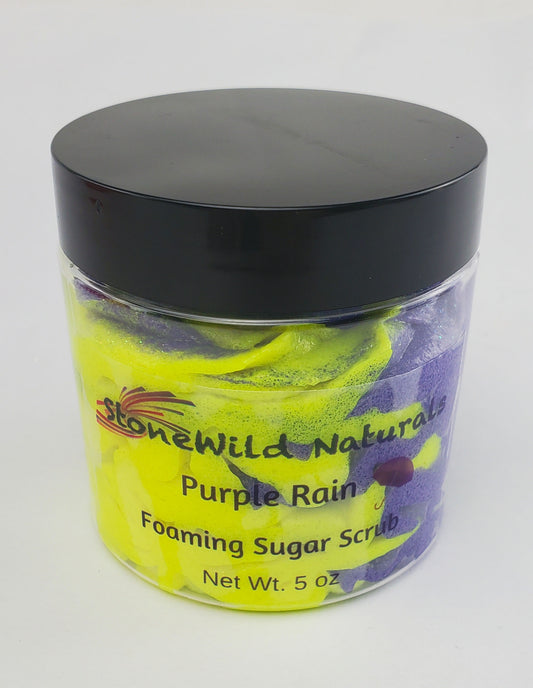 Purple Rain Luxury Foaming Sugar Scrub